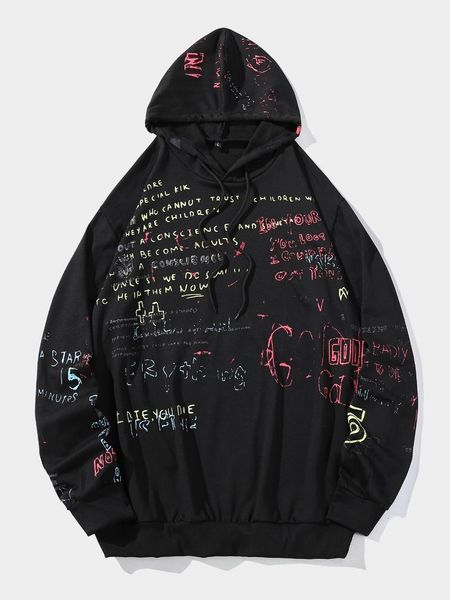 ins fashion hip hop men's solid color printed sweatshirt spring autumn and winter hooded hip-hop pullover sleelve hoodies sweatshirts s, Black
ins fashion hip hop men's solid color printed sweatshirt spring autumn and winter hooded hip-hop pullover sleelve hoodies sweatshirts s, Black