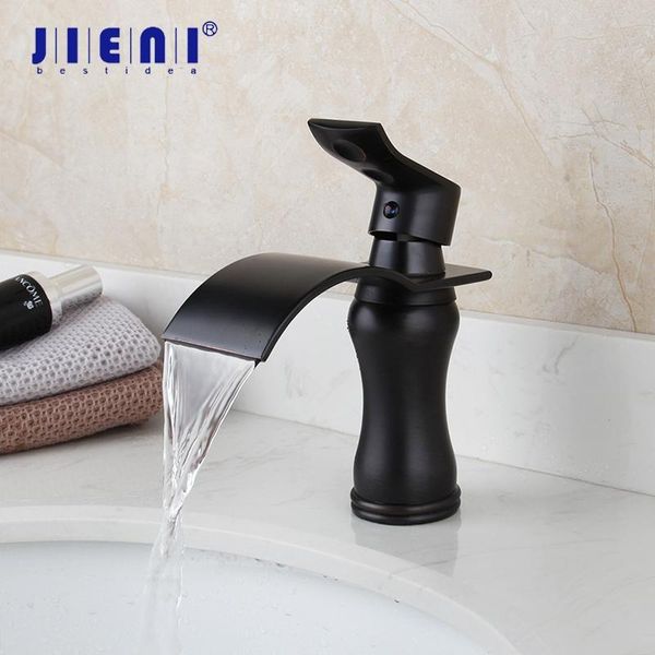 bathroom sink faucets jieni orb black basin mixer waterfall faucet solid brass deck mounted tap simple design
bathroom sink faucets jieni orb black basin mixer waterfall faucet solid brass deck mounted tap simple design