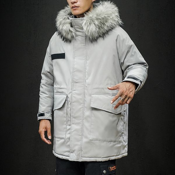 down winter coats parked feathers thick hood parka wind-proofing coat from middle-long men, especially men abz587, Black
down winter coats parked feathers thick hood parka wind-proofing coat from middle-long men, especially men abz587, Black
