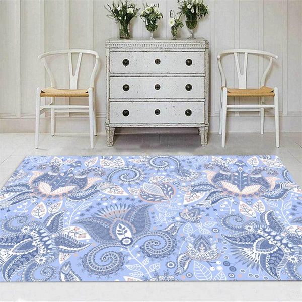 carpets retro light blue geometry floral rug bed room ethnic style flower pattern carpet entrance door hallway mat floor bedside
carpets retro light blue geometry floral rug bed room ethnic style flower pattern carpet entrance door hallway mat floor bedside