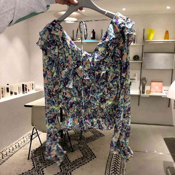 fresh v-neck print blouse women shirts spring fashion elastic waist blusas mujer slim sweet long sleeve woman 210514, White
fresh v-neck print blouse women shirts spring fashion elastic waist blusas mujer slim sweet long sleeve woman 210514, White