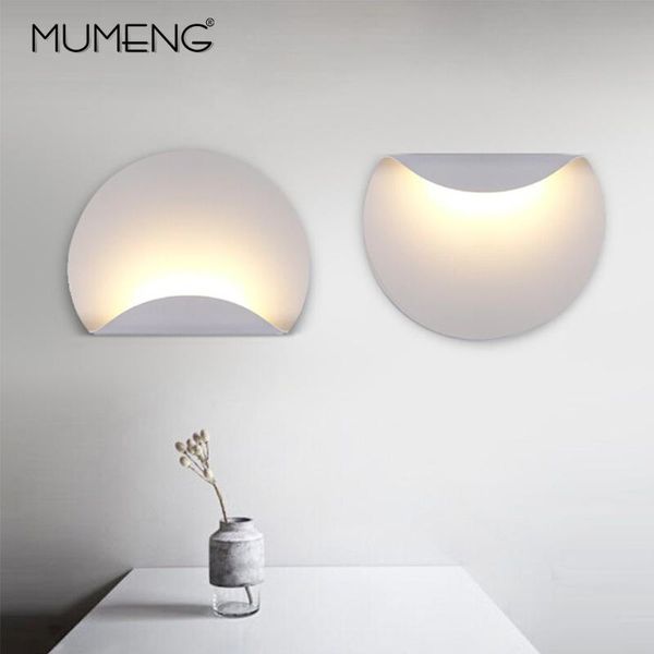 wall lamps creative white round shape lights decor lamp nordic minimalist hallway balcony led light home modern style bed
wall lamps creative white round shape lights decor lamp nordic minimalist hallway balcony led light home modern style bed