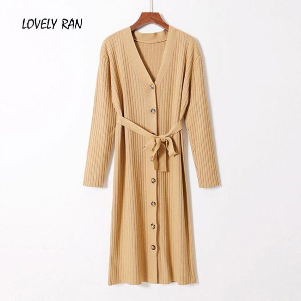 knitted single breasted women's long dress v-neck belt sleeve female dresses 2021 spring winter lady elegant vestidos casual, Black;gray
knitted single breasted women's long dress v-neck belt sleeve female dresses 2021 spring winter lady elegant vestidos casual, Black;gray