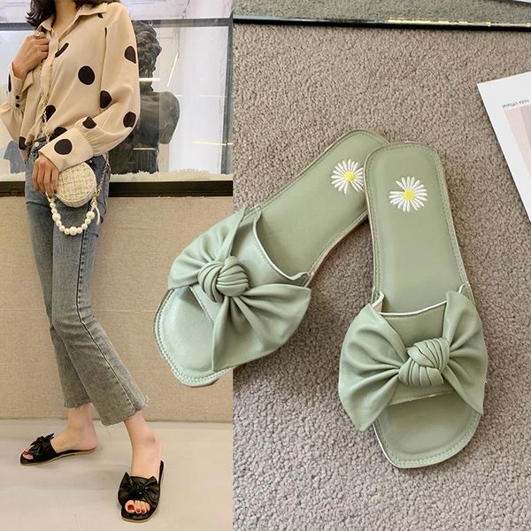 slippers summer women shoes woman fashion flip-flops flower bow knot vacation beach floral flock flat slides, Black
slippers summer women shoes woman fashion flip-flops flower bow knot vacation beach floral flock flat slides, Black