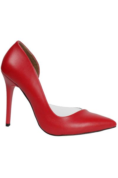 women's red stiletto shoes dress, Black
women's red stiletto shoes dress, Black