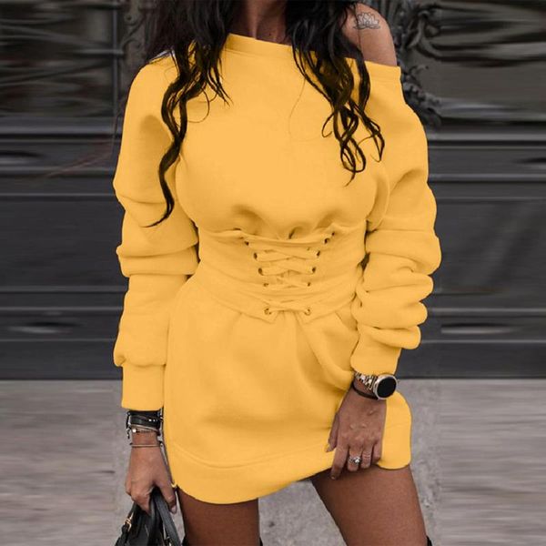 casual dresses women's o-neck long sleeve fleece thick dress+waistband belt bandage ladies autumn winter solid color mini vestidos for, Black;gray
casual dresses women's o-neck long sleeve fleece thick dress+waistband belt bandage ladies autumn winter solid color mini vestidos for, Black;gray