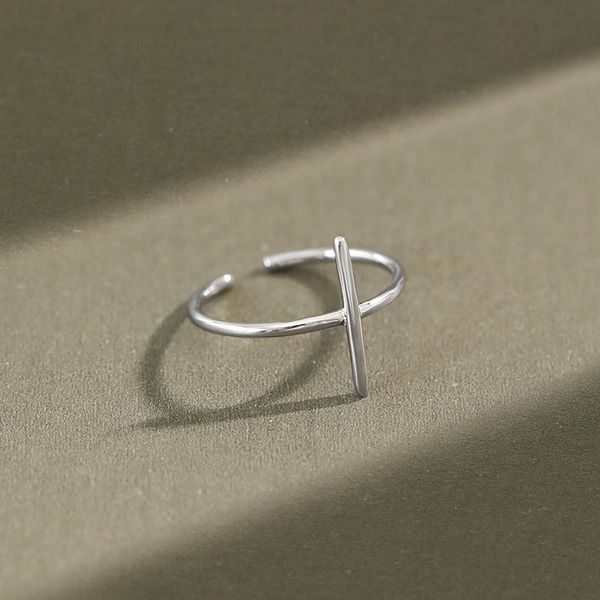 cross open ring trendy jewelry 925 sterling silver rings for women korea simple fashion cylindrical gift girl friend cluster, Golden;silver
cross open ring trendy jewelry 925 sterling silver rings for women korea simple fashion cylindrical gift girl friend cluster, Golden;silver