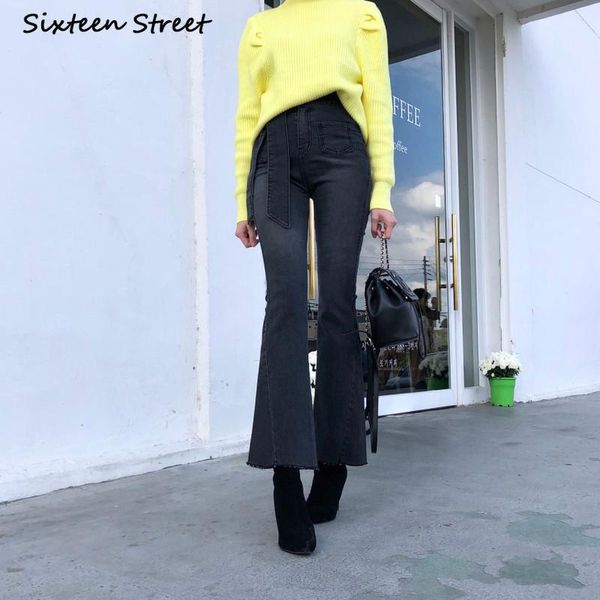flared jeans femme korean style chic high waisted trousers denim pants y2k aesthetic design lace up women clothing vintage 2021 women's, Blue
flared jeans femme korean style chic high waisted trousers denim pants y2k aesthetic design lace up women clothing vintage 2021 women's, Blue