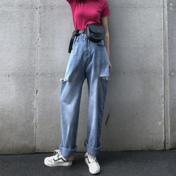Women's Jeans Woman High Waist Ripped Sale Items For Clothes Wide Leg Denim Clothing Blue Streetwear Fashion Vintage Pants 200930 UNHX
Women's Jeans Woman High Waist Ripped Sale Items For Clothes Wide Leg Denim Clothing Blue Streetwear Fashion Vintage Pants 200930 UNHX