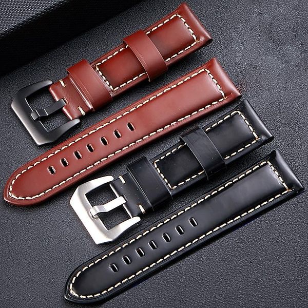 watch bands 20mm 22mm 24mm 26mm men's sports strap universal bright leather watchband layer smart band, Black;brown
watch bands 20mm 22mm 24mm 26mm men's sports strap universal bright leather watchband layer smart band, Black;brown