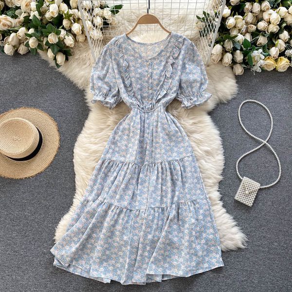 singreiny women french floral dress sweet puff sleeve v neck ruffles a-line sundress summer bohemian print holiday midi dresses 210419, Black;gray
singreiny women french floral dress sweet puff sleeve v neck ruffles a-line sundress summer bohemian print holiday midi dresses 210419, Black;gray