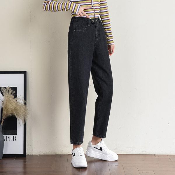 women vintage black blue loose baggy straight harem jeans fashion lady stretch high waist denim pants casual cotton trouser women's
women vintage black blue loose baggy straight harem jeans fashion lady stretch high waist denim pants casual cotton trouser women's