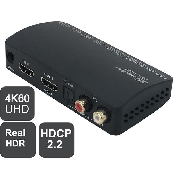 audio cables & connectors uhd 2.0 extractor converter 4k 60hz hdr to toslink 5.1ch+l/r splitter for ps4 pro
audio cables & connectors uhd 2.0 extractor converter 4k 60hz hdr to toslink 5.1ch+l/r splitter for ps4 pro