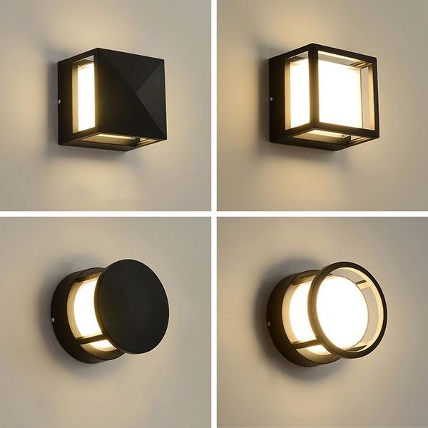 outdoor wall lamp modern minimalist round square villa courtyard balcony waterproof
outdoor wall lamp modern minimalist round square villa courtyard balcony waterproof