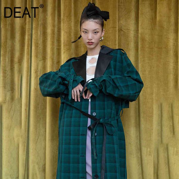 autumn spring fashion casual long sleeve patchwork loose plaid single breasted windbreaker coat women sg122 210421, Tan;black
autumn spring fashion casual long sleeve patchwork loose plaid single breasted windbreaker coat women sg122 210421, Tan;black