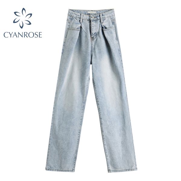 women's blue denim pants summer new streetwear baggy retro y2k wide leg wrinkled deisgn high waist washed bf jeans trousers 210417
women's blue denim pants summer new streetwear baggy retro y2k wide leg wrinkled deisgn high waist washed bf jeans trousers 210417