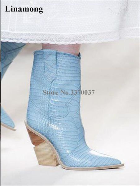 boots fashion women pointed toe leather spike short slip-on pattern pink blue ankle booties dress shoes, Black
boots fashion women pointed toe leather spike short slip-on pattern pink blue ankle booties dress shoes, Black