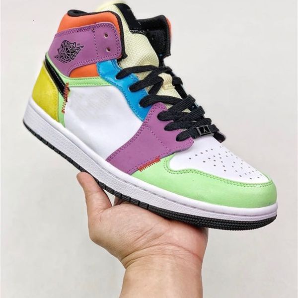 1 mid lightbulb basketball shoes colorful mosaics mens homage to men designer sneakers trainers cw1140-100
1 mid lightbulb basketball shoes colorful mosaics mens homage to men designer sneakers trainers cw1140-100