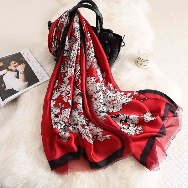 elegant temperament printing double layer satin scarves women's air conditioning shawl autumn and winter versatile scarf, Blue;gray
elegant temperament printing double layer satin scarves women's air conditioning shawl autumn and winter versatile scarf, Blue;gray