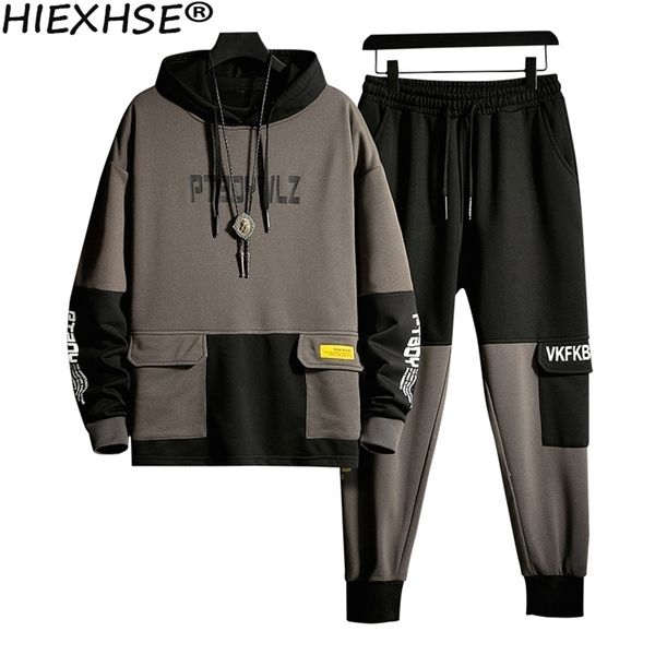 casual tracksuit men sets brand sportswear streetwear hoodies pants two piece autumn winter 210916, Gray
casual tracksuit men sets brand sportswear streetwear hoodies pants two piece autumn winter 210916, Gray