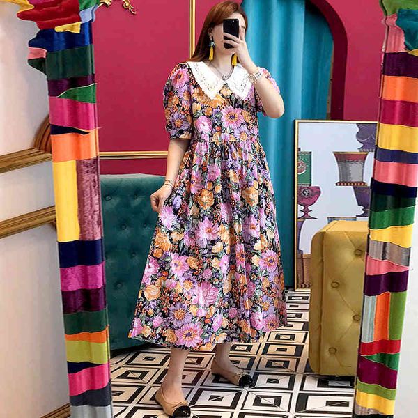 casual dresses summer women vintage loose high waist slim was thin elegant flower lapel lace stitching maxi, Black;gray
casual dresses summer women vintage loose high waist slim was thin elegant flower lapel lace stitching maxi, Black;gray