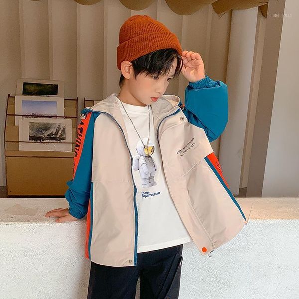 jackets kids patchwork jacket boys spring autumn letter outerwear children fashion casual coat teenagers zipped hoodies overcoat 5-16y1, Blue;gray
jackets kids patchwork jacket boys spring autumn letter outerwear children fashion casual coat teenagers zipped hoodies overcoat 5-16y1, Blue;gray
