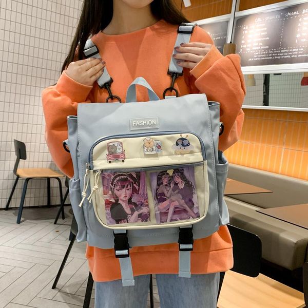 ins transparent jelly backpack women harajuku cute school bags for teenage girls dual-purpose waterproof travel ladies
ins transparent jelly backpack women harajuku cute school bags for teenage girls dual-purpose waterproof travel ladies