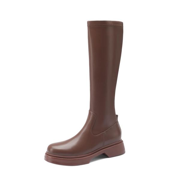 size 32-42 new women knee high boots shoes round toe zipper ridding boots concise fashion winter female footwear, Black
size 32-42 new women knee high boots shoes round toe zipper ridding boots concise fashion winter female footwear, Black