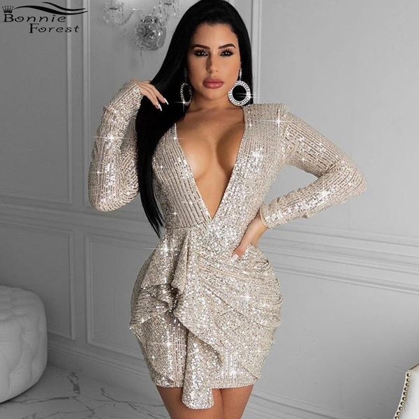 bonnie forest sparkle deep v neck ruched sequins dresses elegant long sleeve pleated sequined party dress chirstmas outfits casual, Black;gray
bonnie forest sparkle deep v neck ruched sequins dresses elegant long sleeve pleated sequined party dress chirstmas outfits casual, Black;gray