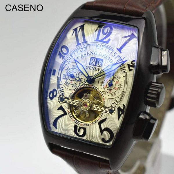 wristwatches automatic mechanical men watch fashion skeleton leather wrist mens tourbillon classic caseno, Slivery;brown
wristwatches automatic mechanical men watch fashion skeleton leather wrist mens tourbillon classic caseno, Slivery;brown