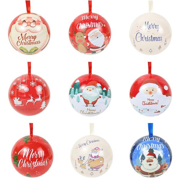 gift wrap 1/2pc christmas candy box tinplate ball year children's tin packaging decoration eve tree ornaments
gift wrap 1/2pc christmas candy box tinplate ball year children's tin packaging decoration eve tree ornaments