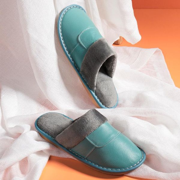 slippers cowhide home cotton women winter interior non-slip keep warm couples flanging flat plush candy colors, Black
slippers cowhide home cotton women winter interior non-slip keep warm couples flanging flat plush candy colors, Black