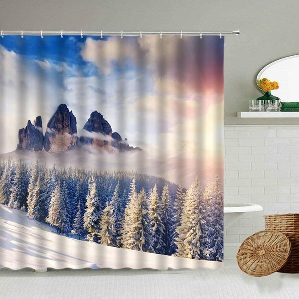 shower curtains winter landscape curtain forest trees snow mountain natural scenery home bathroom decor waterproof screen with hook set
shower curtains winter landscape curtain forest trees snow mountain natural scenery home bathroom decor waterproof screen with hook set