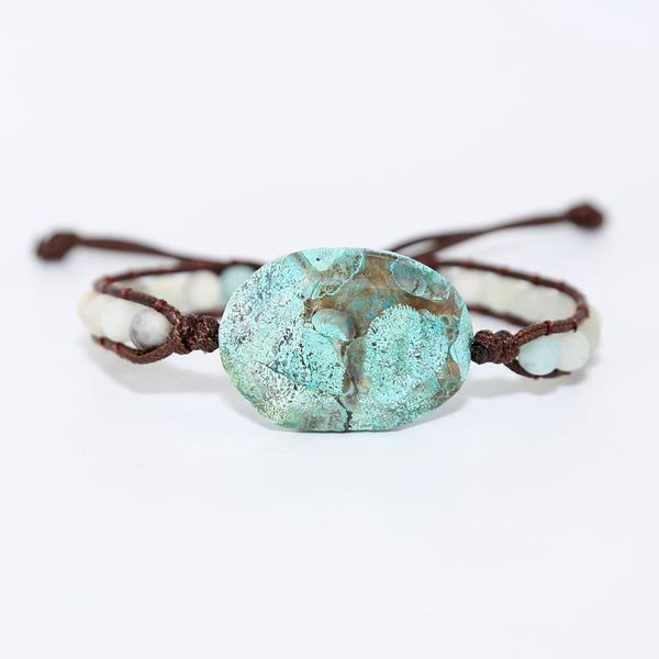 tennis arrive natural stones cut ocean-jaspers charm wrap bracelet handmade amazon stone beads boho women, Golden;silver
tennis arrive natural stones cut ocean-jaspers charm wrap bracelet handmade amazon stone beads boho women, Golden;silver