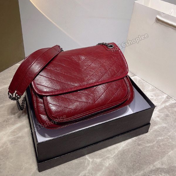 2021 niki bag medium foldable vintage leather handbag designer luxury black woman chain shoulder bags can be crossbody
2021 niki bag medium foldable vintage leather handbag designer luxury black woman chain shoulder bags can be crossbody