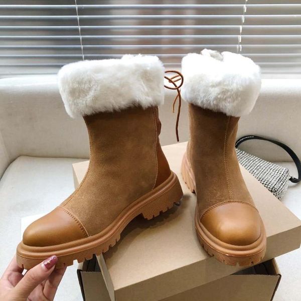 boots women winter fur warm snow ladies wool booties ankle boot comfortable shoes size 35-40 casual mid, Black
boots women winter fur warm snow ladies wool booties ankle boot comfortable shoes size 35-40 casual mid, Black