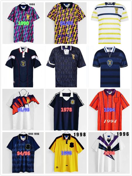 78 82 1986 1995 scotland retro soccer jersey world cup equipment home blue kits 1996 1998 classic vintage football shirt top, Black;yellow
78 82 1986 1995 scotland retro soccer jersey world cup equipment home blue kits 1996 1998 classic vintage football shirt top, Black;yellow