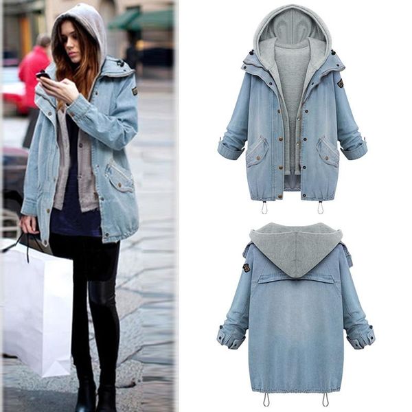 women's vests drop fashion women 2 two piece set denim jacket hooded oversized casual basic coats outerwear light blue m-6xl, Black;white
women's vests drop fashion women 2 two piece set denim jacket hooded oversized casual basic coats outerwear light blue m-6xl, Black;white