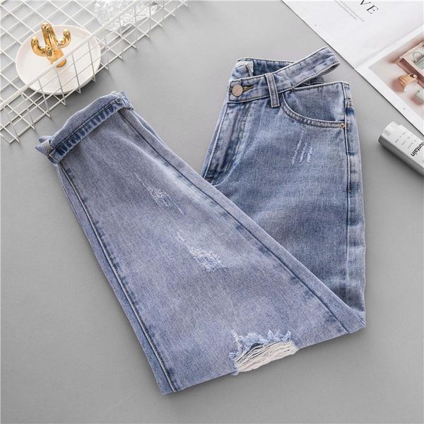 women's jeans 4xl plus big size panty women spring winter autumn 2021 high waist hole loose harajuku thin denim pants female f0430, Blue
women's jeans 4xl plus big size panty women spring winter autumn 2021 high waist hole loose harajuku thin denim pants female f0430, Blue
