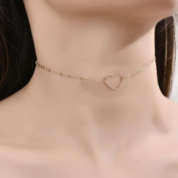 chains selling layered hollow love clavicle chain necklace neck for women vintage gold color goth metal 2021 jewelry, Silver
chains selling layered hollow love clavicle chain necklace neck for women vintage gold color goth metal 2021 jewelry, Silver