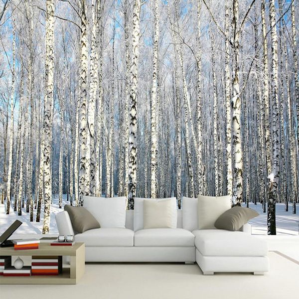 wallpapers custom wall cloth modern 3d birch forest landscape nature murals wallpaper living room tv sofa backdrop covering home decor
wallpapers custom wall cloth modern 3d birch forest landscape nature murals wallpaper living room tv sofa backdrop covering home decor