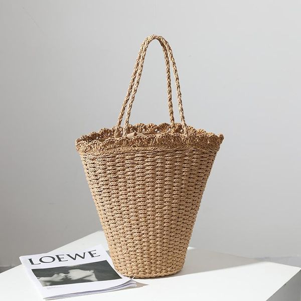 fan-shaped straw woven bag shoulder portable seaside vacation beach large capacity handbag and totes bags
fan-shaped straw woven bag shoulder portable seaside vacation beach large capacity handbag and totes bags