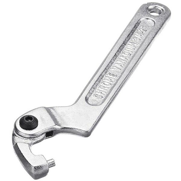 hand tools adjustable hook wrench c shape spanner tool vanadium steel 51-121mm with scale key for nut bolts
hand tools adjustable hook wrench c shape spanner tool vanadium steel 51-121mm with scale key for nut bolts
