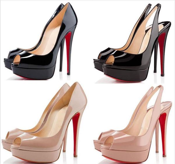 shoe women extreme high heels 14cm blue red brown platform stiletto wedding shoes big size peep toe pumps, Black
shoe women extreme high heels 14cm blue red brown platform stiletto wedding shoes big size peep toe pumps, Black