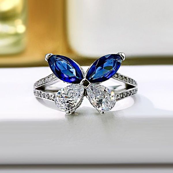 cluster rings 2021 luxury 100% 925 sterling silver wedding butterfly sapphire high carbon diamond for women party fine jewelry gifts, Golden;silver
cluster rings 2021 luxury 100% 925 sterling silver wedding butterfly sapphire high carbon diamond for women party fine jewelry gifts, Golden;silver