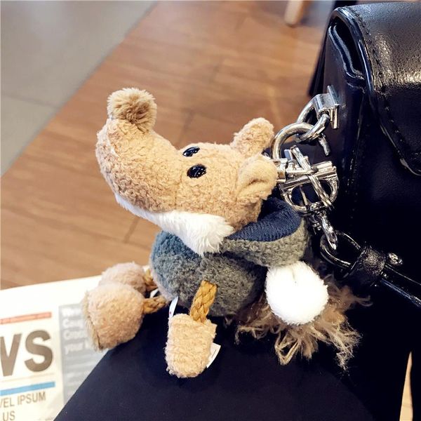 keychains plush toy key chain animal world schoolbag pendant adornment lovely couple exquisite gifts, Silver
keychains plush toy key chain animal world schoolbag pendant adornment lovely couple exquisite gifts, Silver
