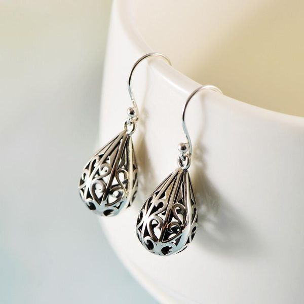 hoop & huggie real s925 sterling silver retro hollow out lantern women's personality art national style earrings exquisite gift jewelry, Golden;silver
hoop & huggie real s925 sterling silver retro hollow out lantern women's personality art national style earrings exquisite gift jewelry, Golden;silver