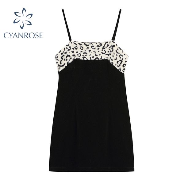 party clubwear spaghetti strap crop dress women sleeveless bodycon flannel dresses spliced faux leopard print street female 210417, Black;gray
party clubwear spaghetti strap crop dress women sleeveless bodycon flannel dresses spliced faux leopard print street female 210417, Black;gray