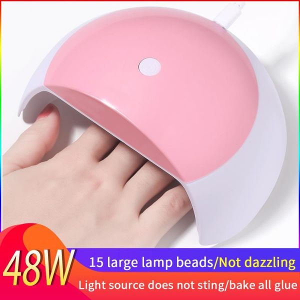 nail dryers 48w led lamp uv ice for drying gel polish timer auto sensor manicure usb potherapy machine
nail dryers 48w led lamp uv ice for drying gel polish timer auto sensor manicure usb potherapy machine