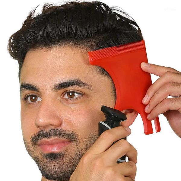 1/4 men beard shaping styling template comb transparent men's beards combs for hair trim templates hairstyles beauty tools brushes1, Silver
1/4 men beard shaping styling template comb transparent men's beards combs for hair trim templates hairstyles beauty tools brushes1, Silver